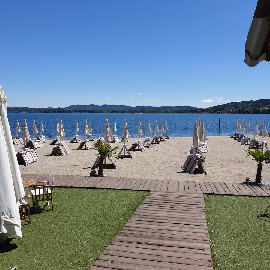B&B Villa Preziosa Lago Maggiore Lesa Exterior foto
